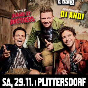 Dorfrocker & Band in der Altrheinhalle in Plittersdorf
